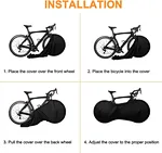 Bicycle wheel covers